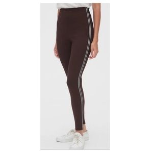 GAP High Rise Ponte Side Stripe Leggings Sz XS NWT